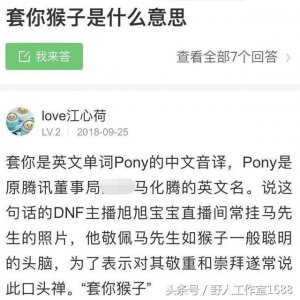 ​DNF：“套你猴子”是什么意思？看玩家神回复，小伙子你路走宽了