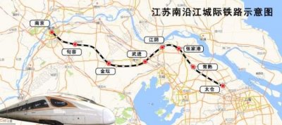 ​江苏南沿江城际铁路今日正式开工！只需几十分钟，上海出发就能到达张家港！