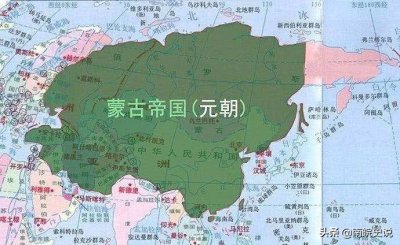 ​成吉思汗当年占领的地图板块大概有多大？