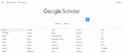 ​谷歌学术：一个可以免费搜索学术文章的网络搜索引擎