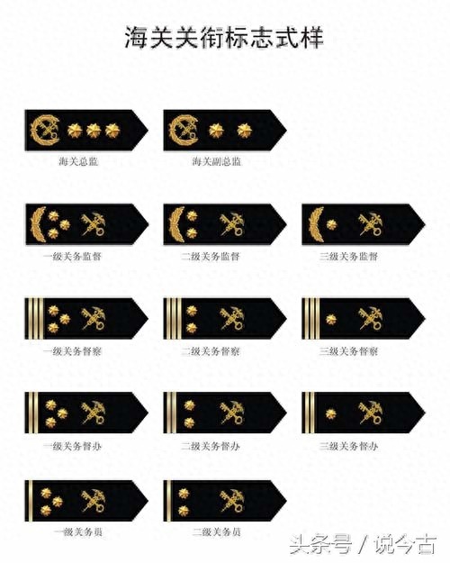 这些执法部门的肩章你都认识吗？不认识赶紧来看看