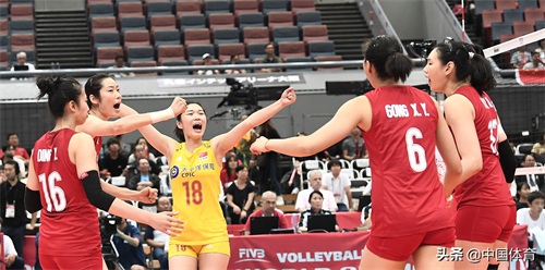 2019女排世界杯，中国队以全胜战绩夺得冠军