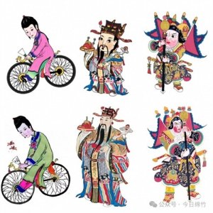 ​很Q弹！绵竹年画表情包上线啦！赶紧下载嗨起来......