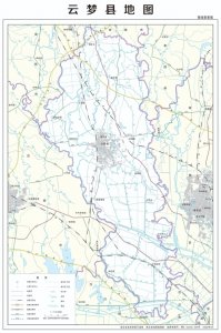 ​湖北省辖县、市简介---云梦县