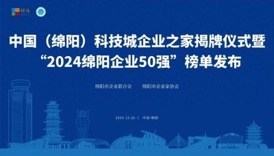​绵阳富临医院喜获“2024绵阳服务业企业50强”