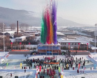 ​“冰雪同梦，亚洲同心” 黑龙江省第二届国防体育冰雪勇士雪仗大赛在大箐山县开