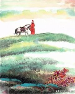 ​天街小雨润如酥，草色遥看近却无。